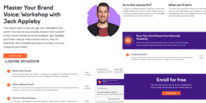 Master Your Brand Voice – Workshop by Semrush Academy