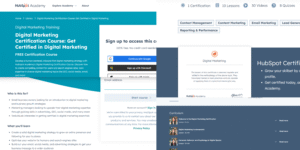 Digital Marketing Certification by HubSpot